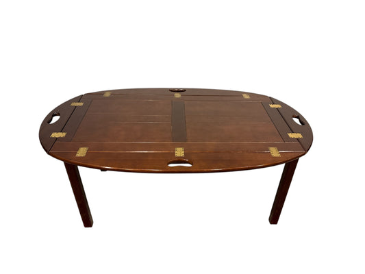 Engelskt Butler’s Tray Table i mahogny