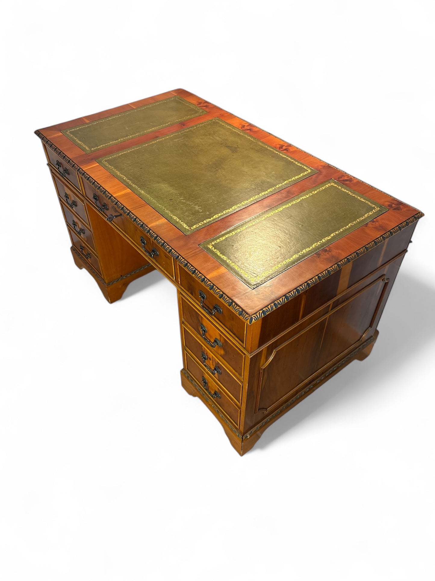 Engelskt Partnerskrivbord i Georgiansk Stil – 1950-tal