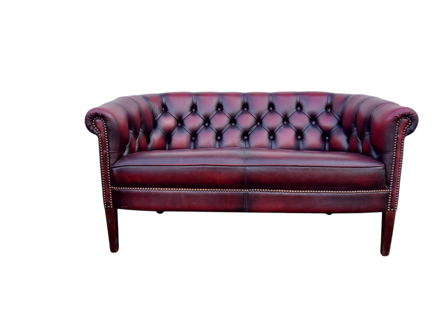 Engelskt Chesterfield-set – 3 delar