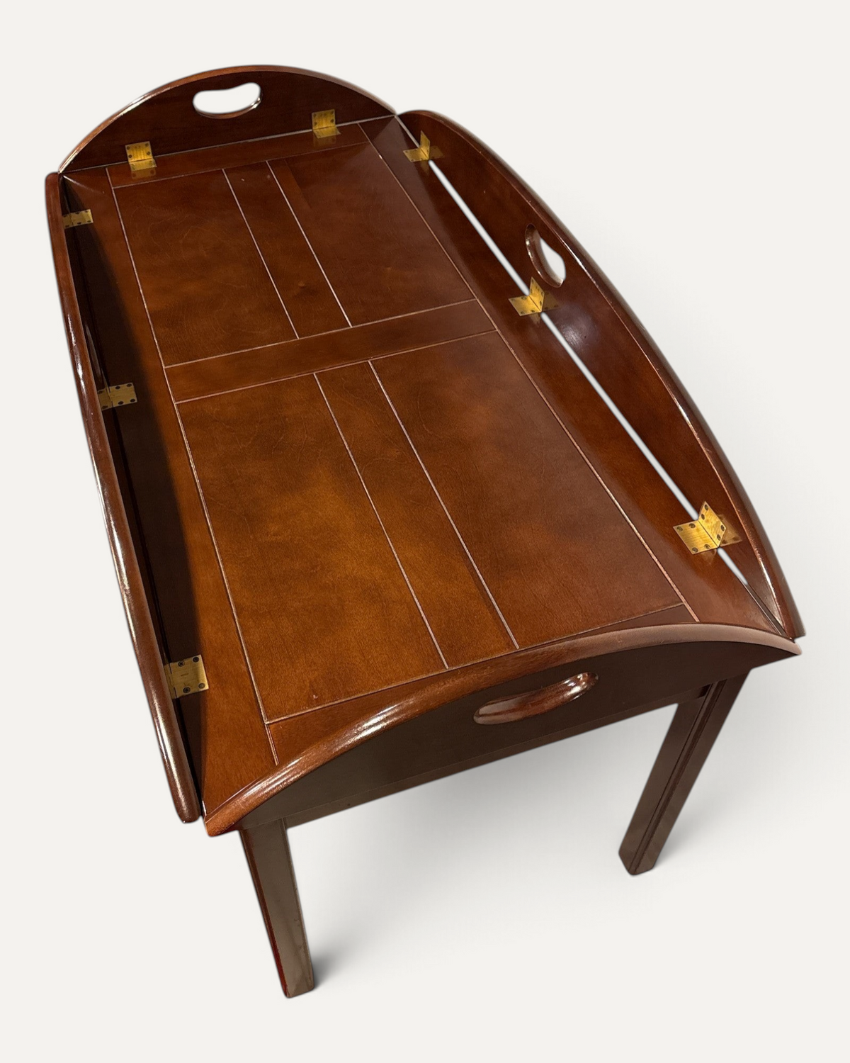 Engelskt butler's tray table i mahogny – bild 3 – Chesterhome