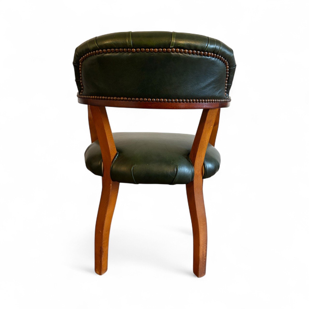 Leather Armchair, English Victorian Style